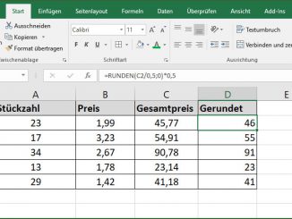 Excel - Runden
