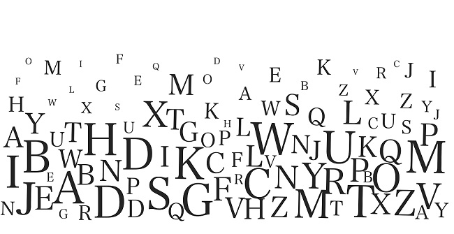 Ohne Buchstaben keine Schrift