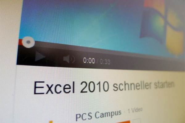 Flash-Video auf PCS Campus