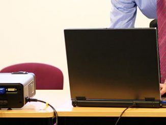 Praesentation projizieren