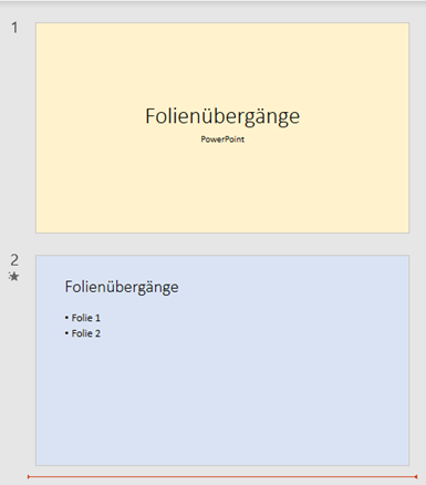 Screenshot3 Übergang Folien