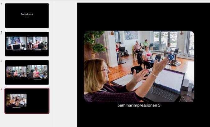 Screenshot 5 - PowerPoint Fotoalbum