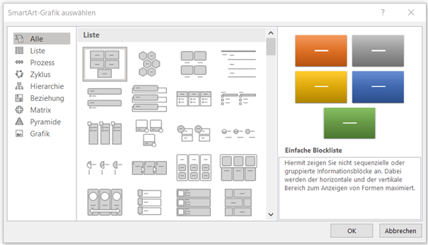 Screenshot 2 - PowerPoint SmartArt