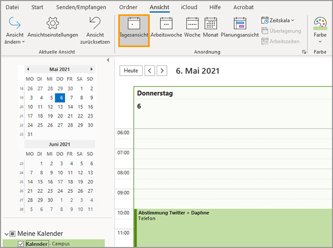 Outlook - Freie Termine fnden