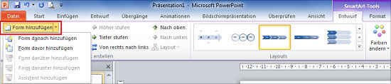 PowerPoint - SmartArts animieren