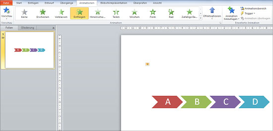 PowerPoint - SmartArts animieren