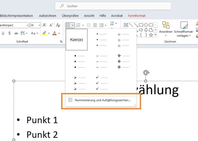 Screenshot 2 - Powerpoint Farbe