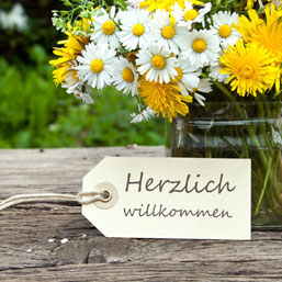 Herzlich willkommen
