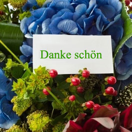 Texten: Danke schön