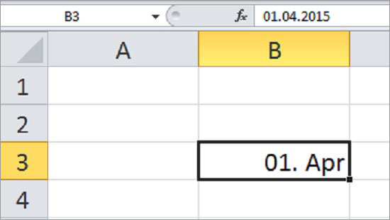 Excel Bruchzahlen
