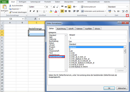 Excel - Einzahl und Mehrzahl