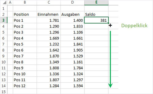 Excel Tastatur und Maus