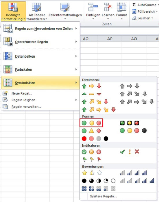 Excel Weihnachtsgirlande