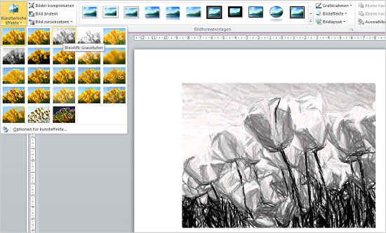 Powerpoint: Künstlerische Effekte