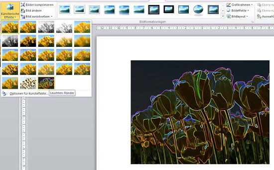 Powerpoint: Künstlerische Effekte