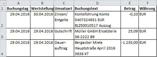 Excel Makros aufzeichnen
