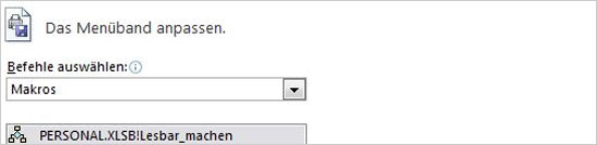 Excel Makros aufzeichnen