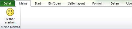 Excel Makros aufzeichnen