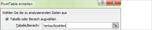 Excel: Als Tabelle formatieren