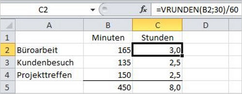 Excel - Runden