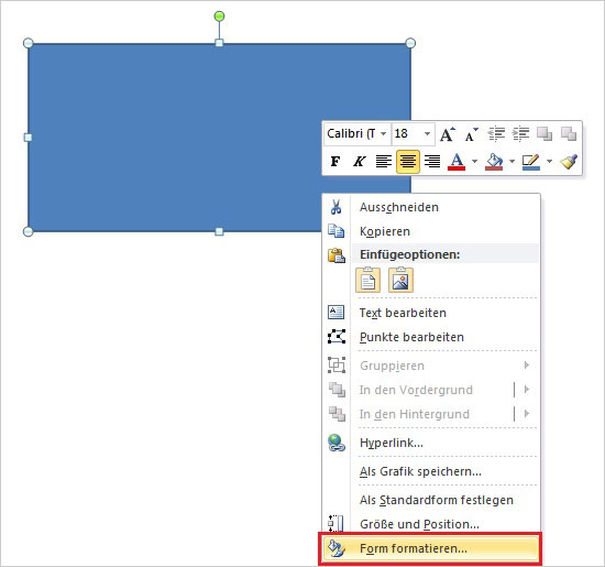 PowerPoint - Farbverläufe
