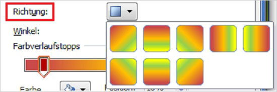 PowerPoint - Farbverläufe