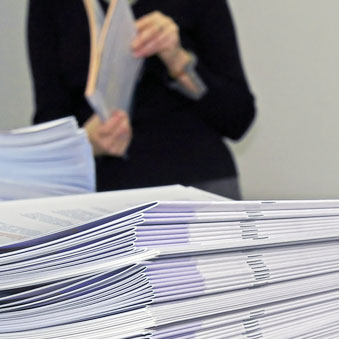 Handouts für Zuhörer