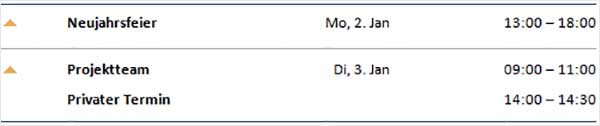 Outlook Kalender versenden