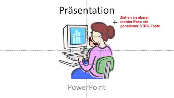 PowerPoint - Bilder vergrößern