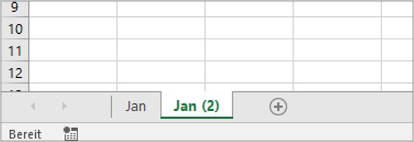 Excel Arbeitsblätter kopieren