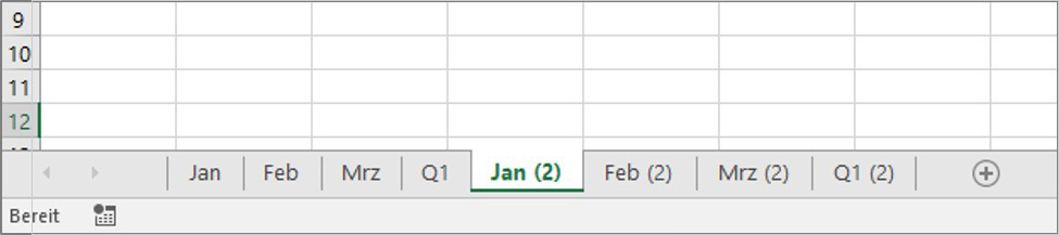 Excel Arbeitsblätter kopieren