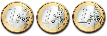 Der Euro rollt
