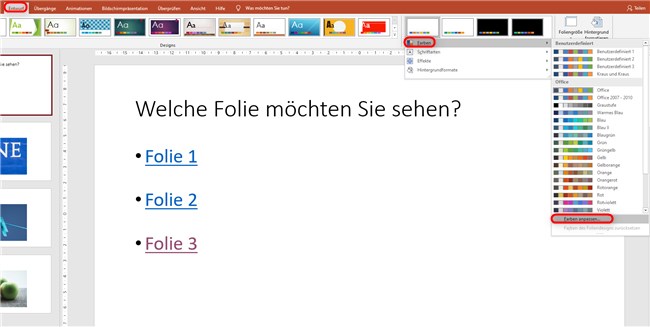 Screenshot 6 - Hyperlink unkenntlich machen