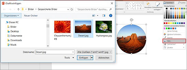 PowerPoint Füllungen