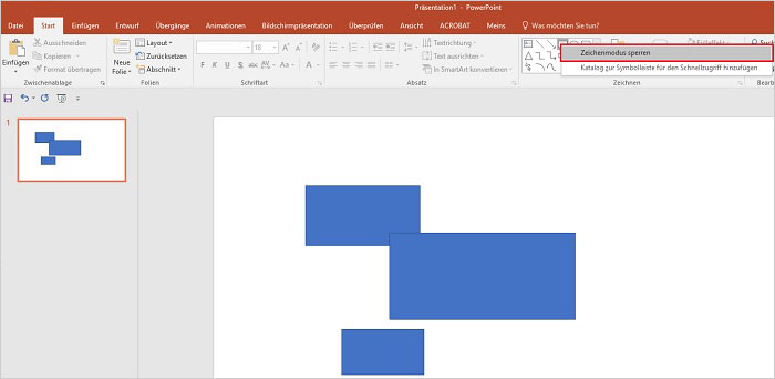 Powerpoint - Gleichartige Objekte