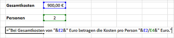 Excel Kombinieren