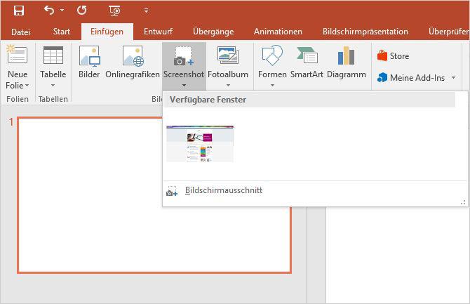 PowerPoint Screenshots 