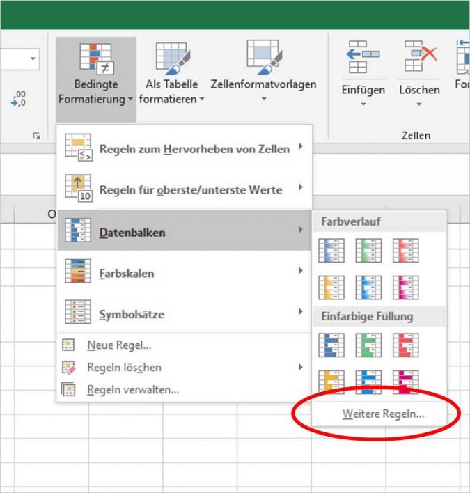 Excel Abweichungen grafisch darstellen