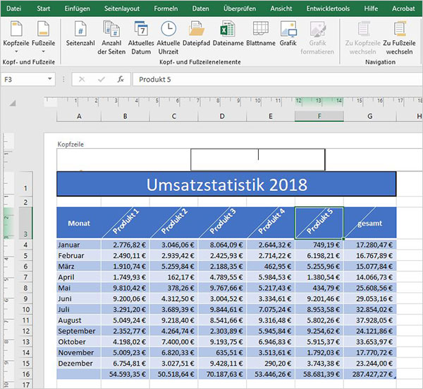 Excel - Formatcodes