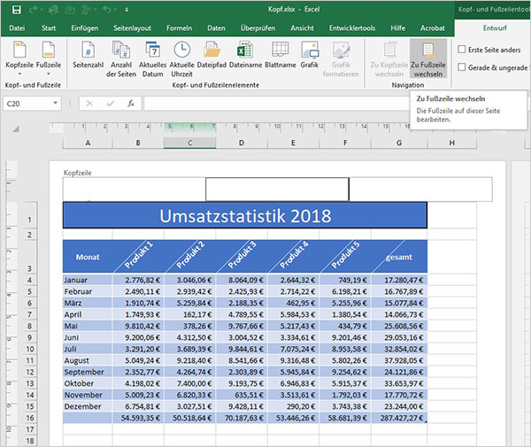 Excel - Formatcodes