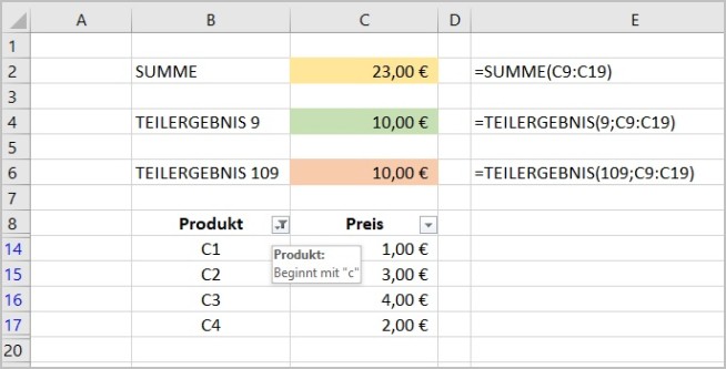 Excel Ausgeblendete Daten 5