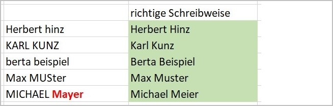 Excel - Blitzvorschau 7