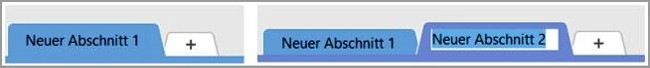 OneNote Inhalte organisieren 1