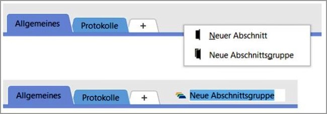OneNote Inhalte organisieren 3