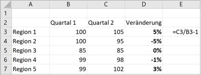 1 Excel: Benutzerdefinierte Formatierung mit Farben