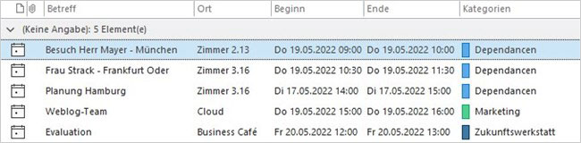 Outlook - Kalenderdaten löschen