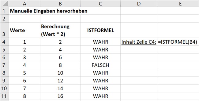 Screenshot 5 - Manuelle Eingaben