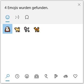 Emojis einfügen