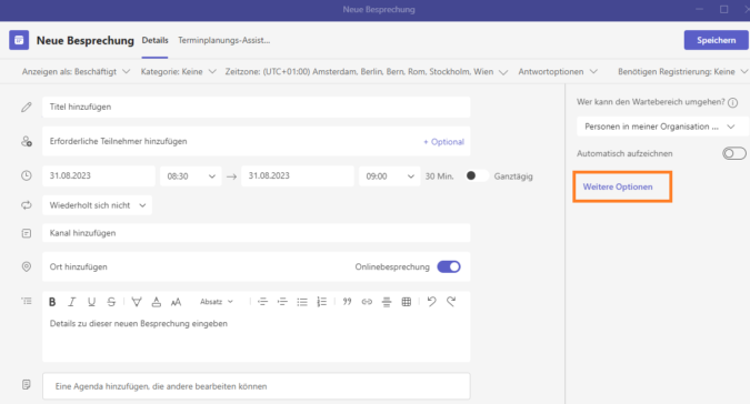 Screenshot 2 - Teams Meeting