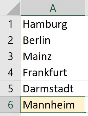 Screenshot 2 - Auswahlliste